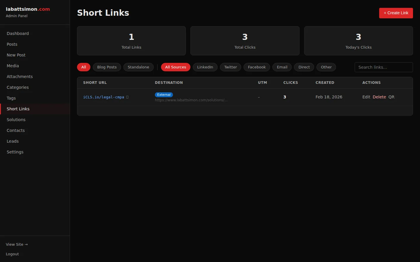 iCLS.io URL Shortener